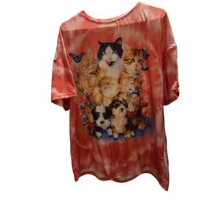 Kitty & Puppy Top 1XL